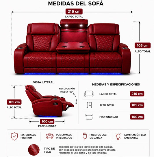 SOFLIXMÉXICO® MONTECARLO — Descubre por qué todos quieren este cine en casa.