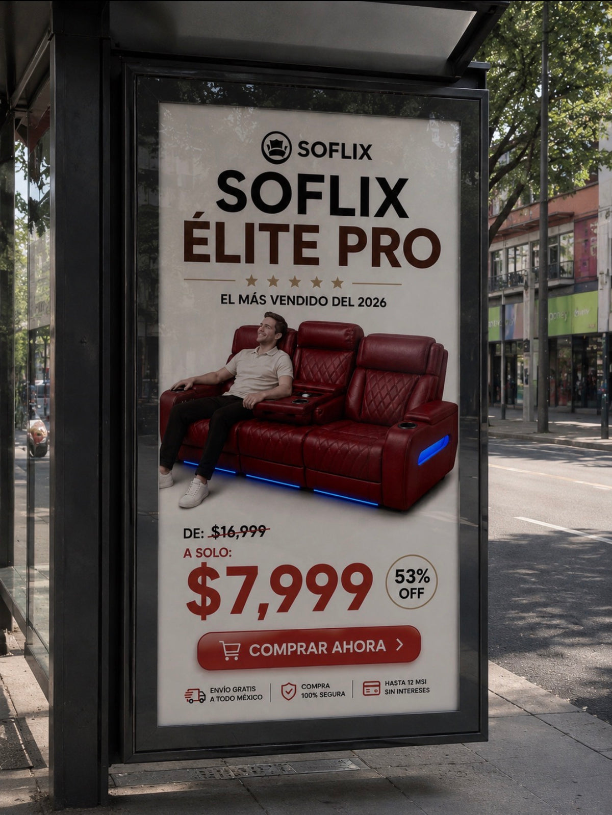 SOFLIXMÉXICO® MONTECARLO — Descubre por qué todos quieren este cine en casa.