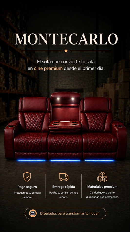 SOFLIXMÉXICO® MONTECARLO — Descubre por qué todos quieren este cine en casa.
