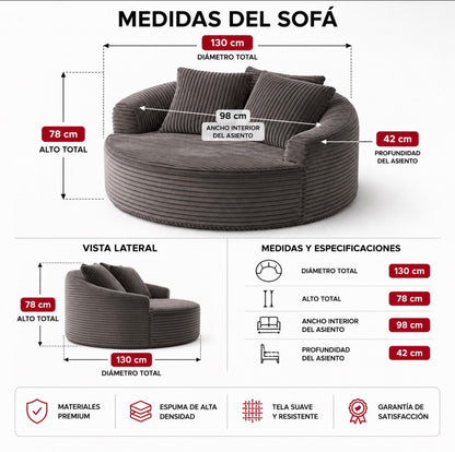 SOFLIXMÉXICO® DOMUS — El sofá que transforma tu hogar.