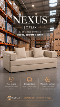 SOFLIXMÉXICO® NEXUS — El sofá que todos quieren en su sala