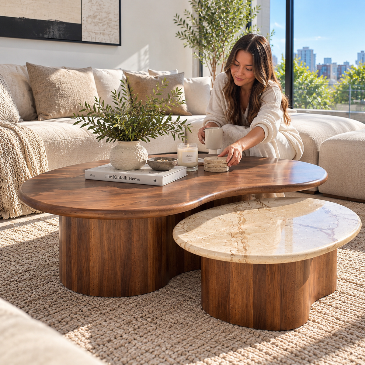 SOFLIXMEXICO® NÓRDICA — La mesa que transforma tu sala