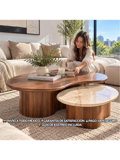 SOFLIXMEXICO® NÓRDICA — La mesa que transforma tu sala
